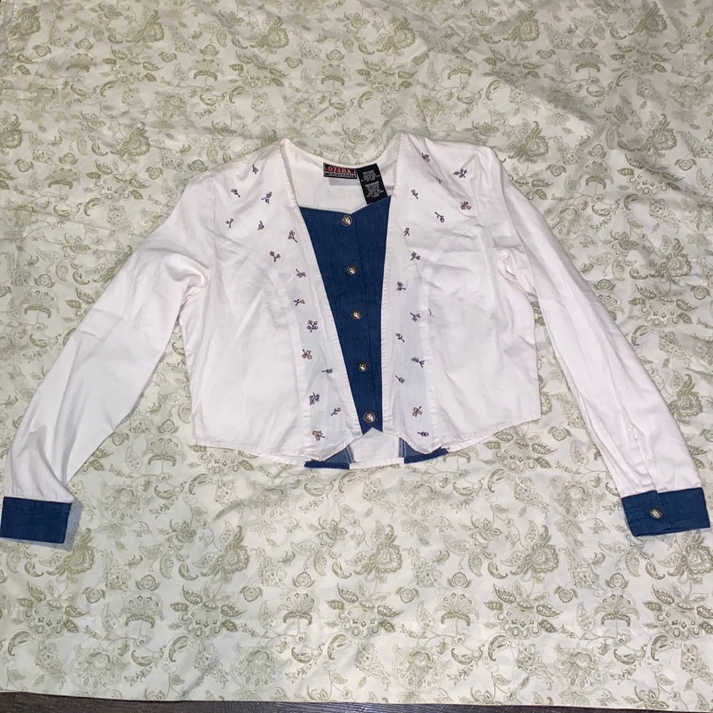 Ozark mountain Jean company, western, medium, blouse